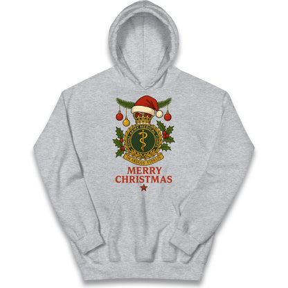 Royal Army Medical Corps Christmas Kids Hoodie