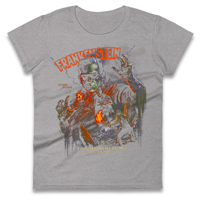 Frankenstein It's Alive Ladies T Shirt