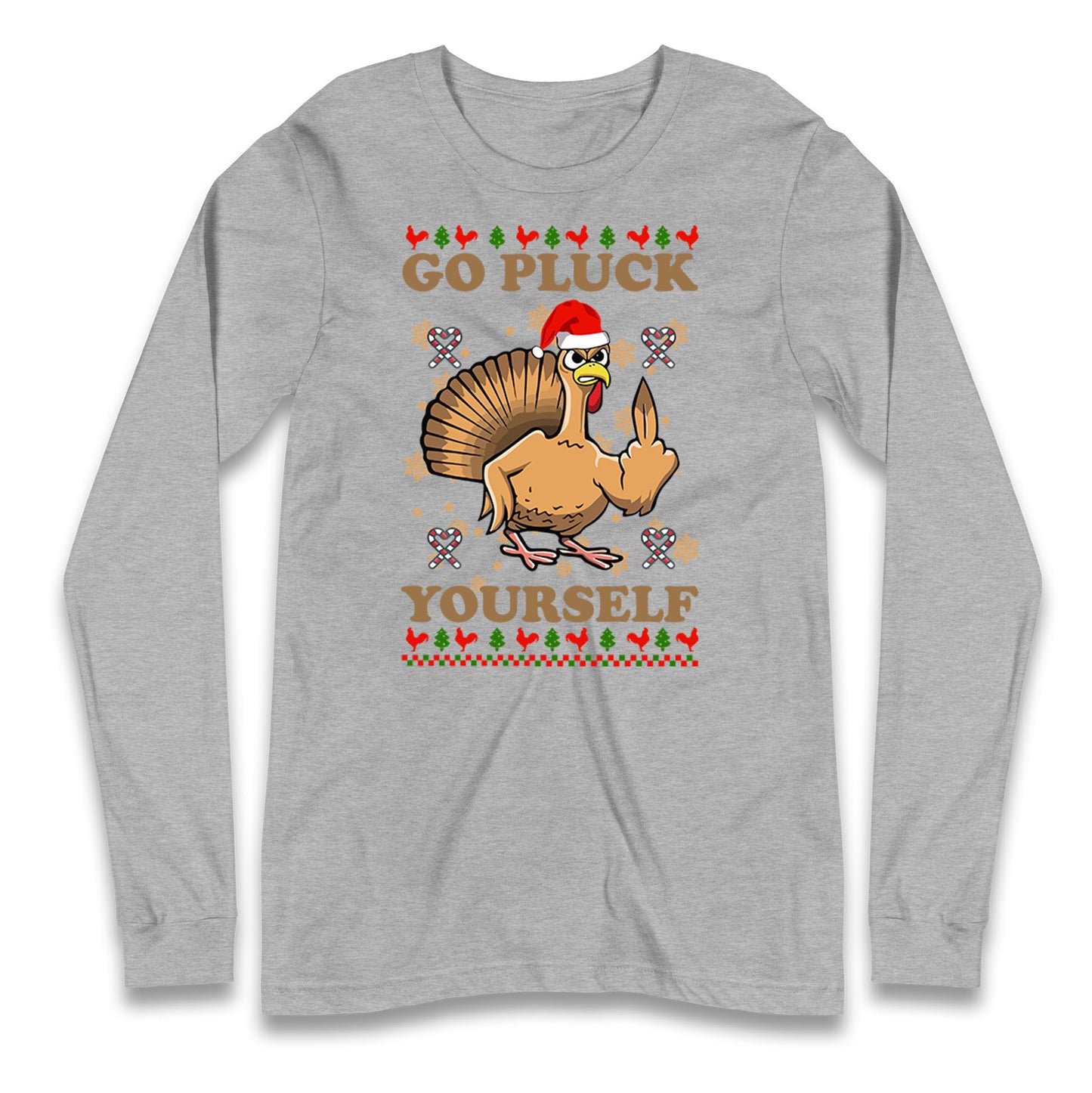 Christmas Go Pluck Yourself Funny T Shirt