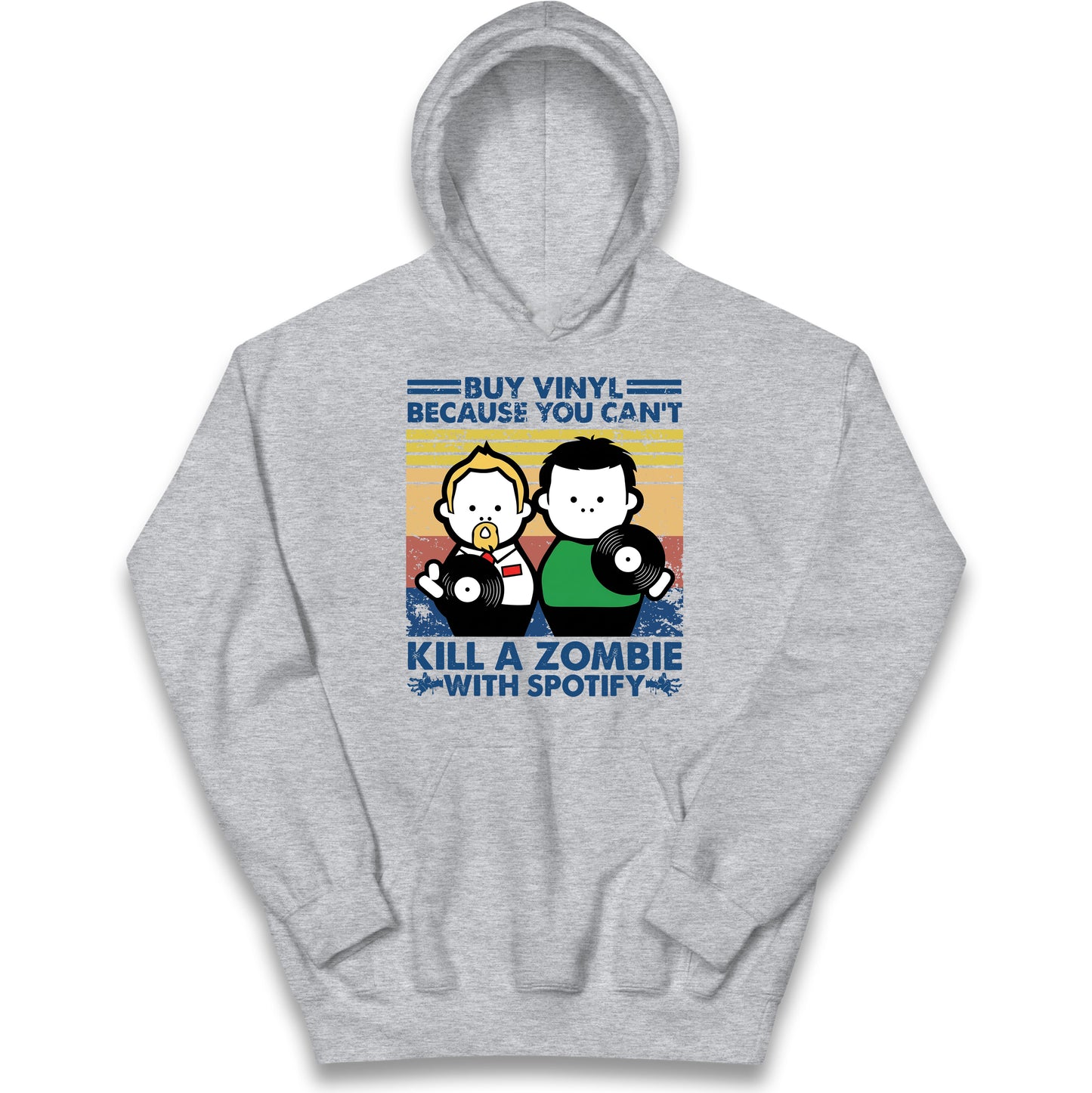 Buy Vinyl Recors Kids Hoodie