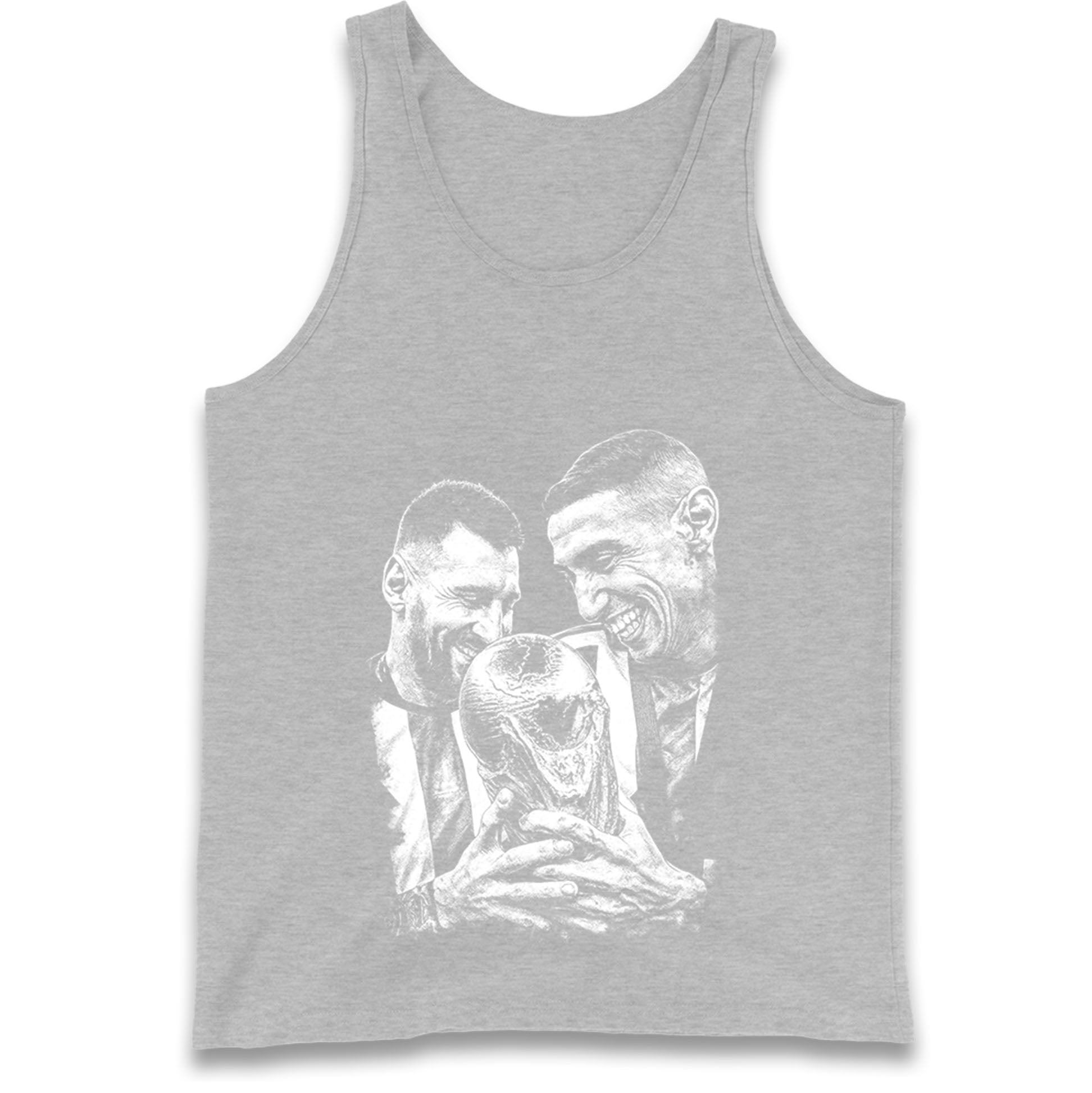 Lionel Messi Angel Di Maria Tank Top