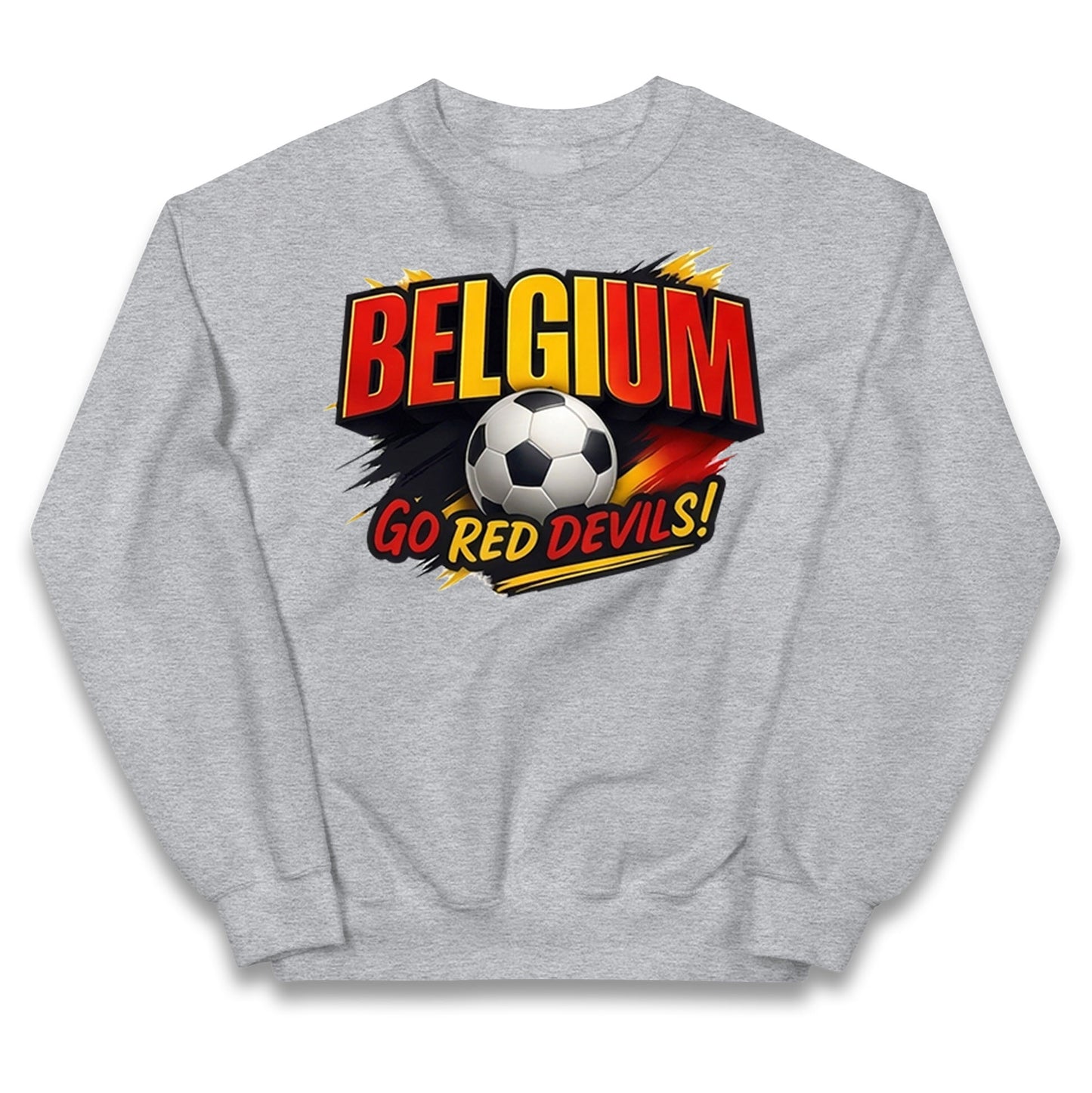 Belgium Retro Football Kids Jumper