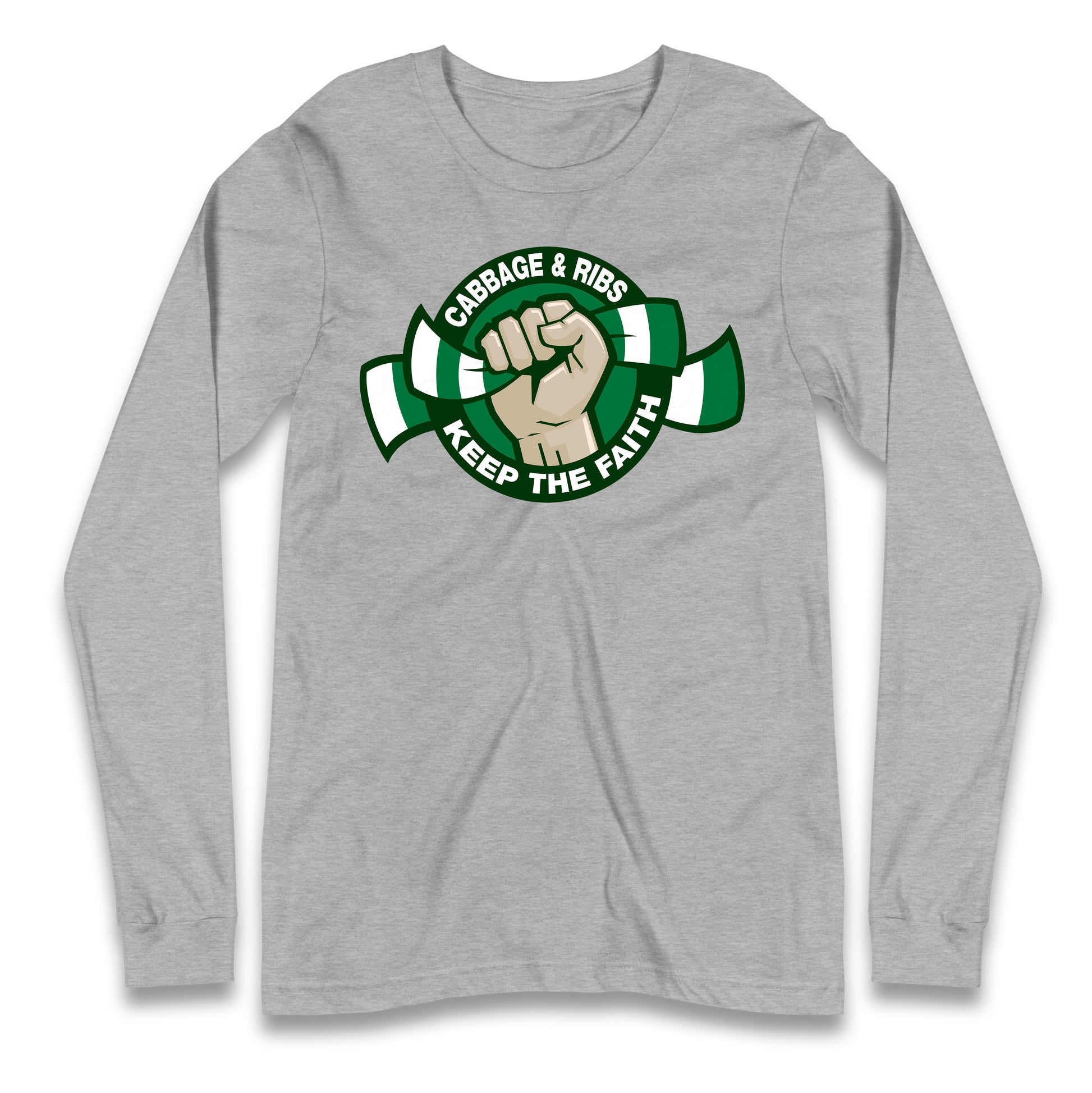 Hibernian Fans Football Longsleeve T Shirt