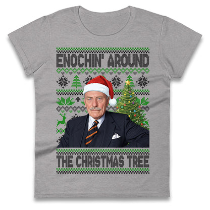 Enoch Powell Enochin Around the Christmas Tree Christmas Ladies Shirt