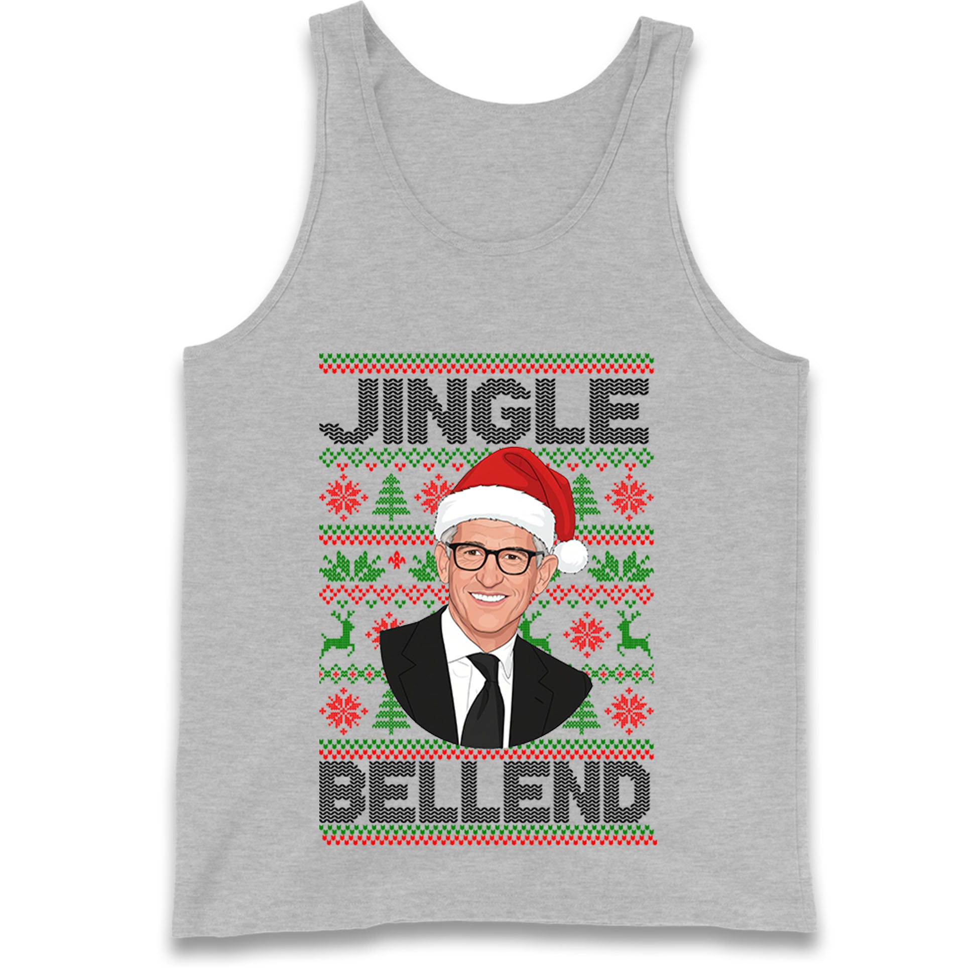 Gary Lineker Christmas Tank Top