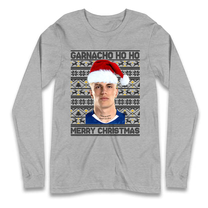 Garnacho Christmas Longsleeve T Shirt