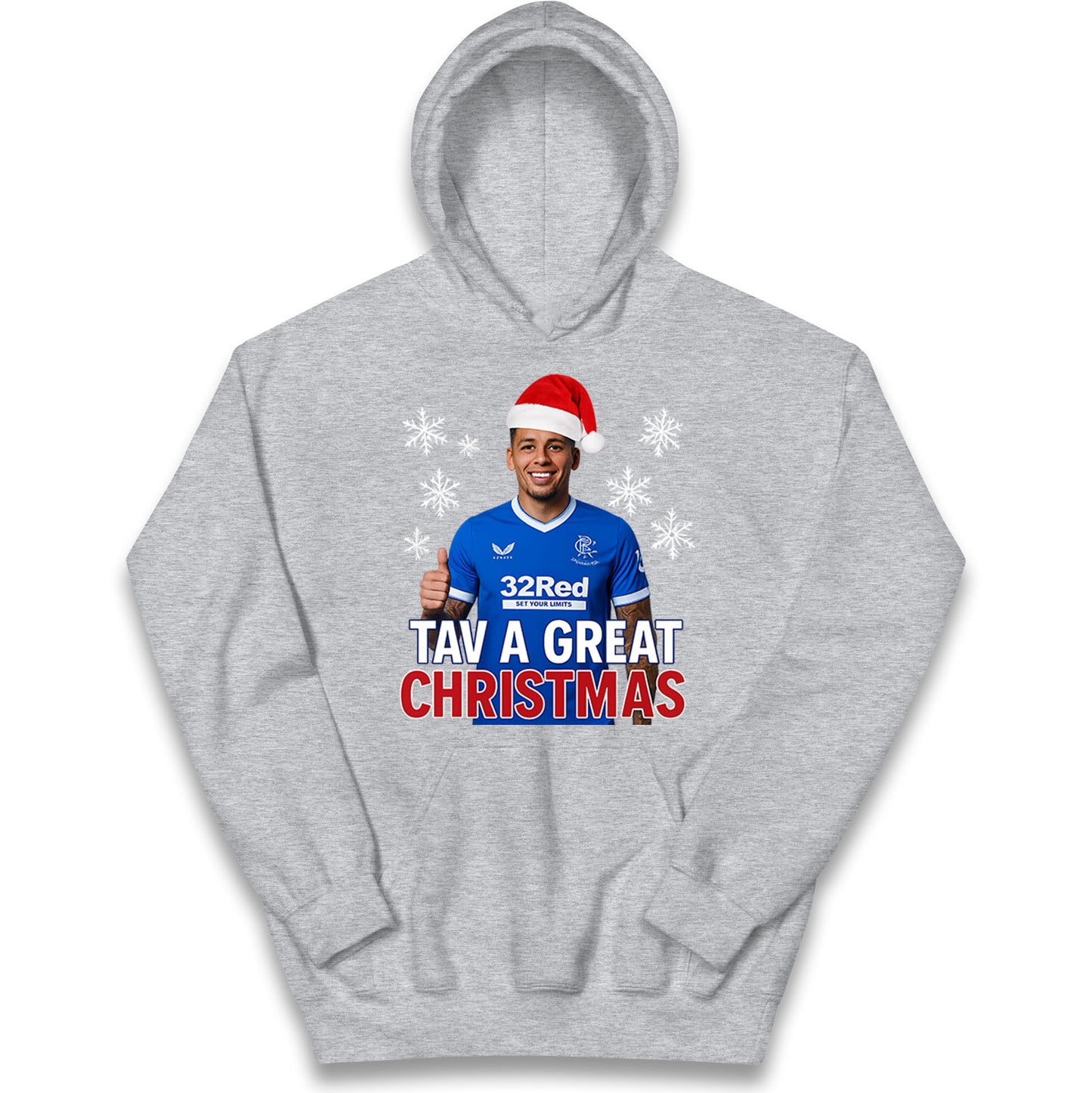 Tav a Great Christmas Rangers Kids Hoodie
