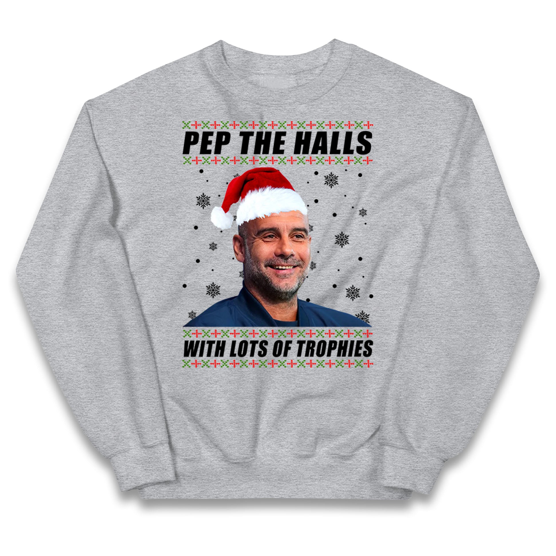 Pep Guardiola Christmas Kids Jumper