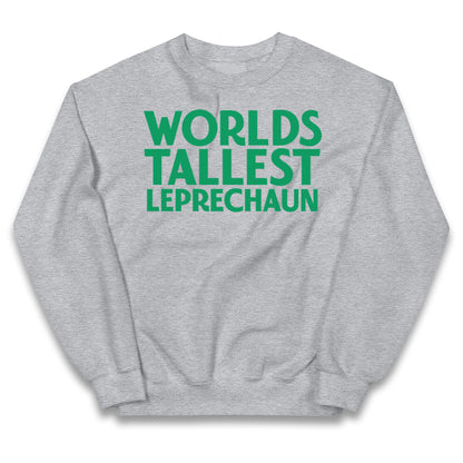 Worlds Tallest Leprechaun Kids Jumper 