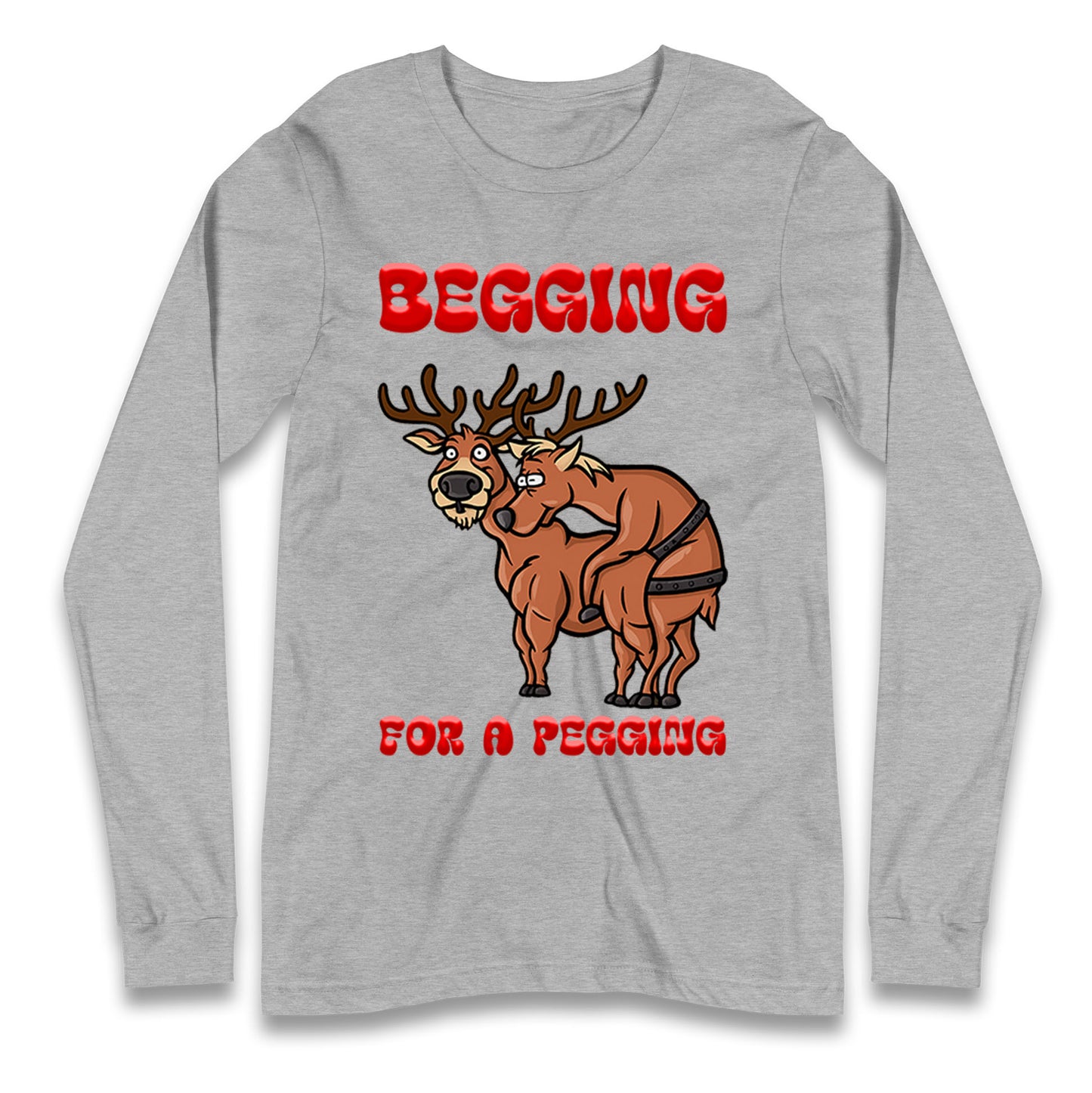 Deer Christmas Longsleeve T Shirt