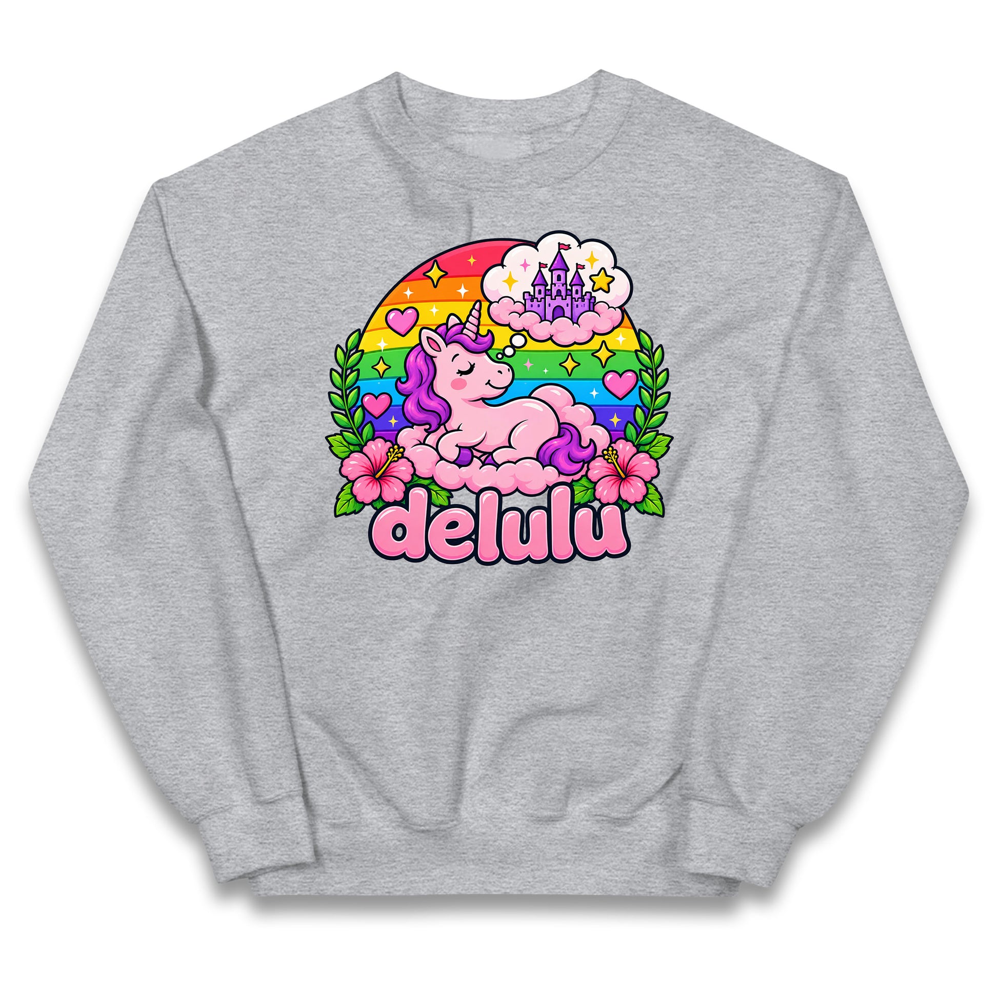 Delulu Unicorn Kids Jumper