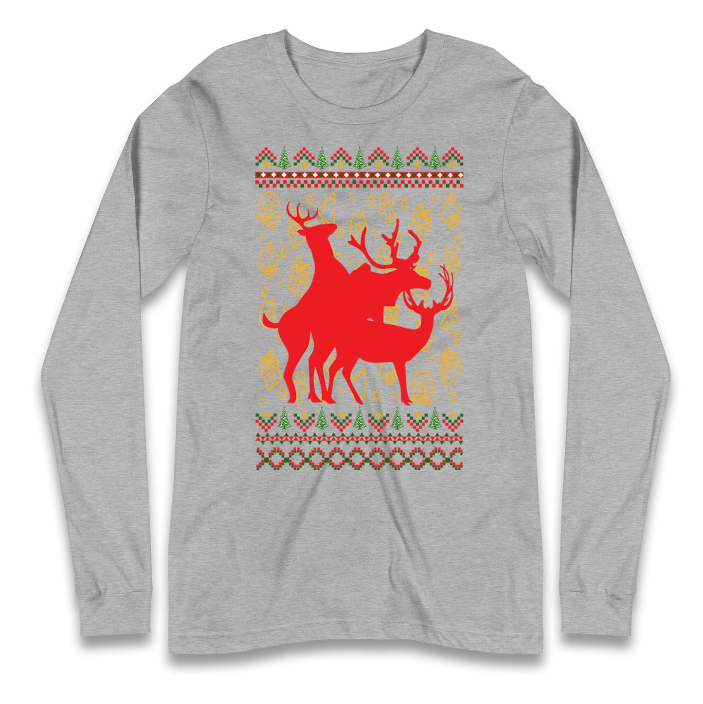 Reindeer Making Fun Christmas T Shirt
