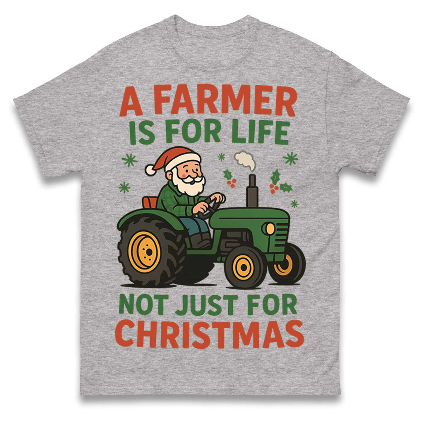 Farmer Christmas T Shirt