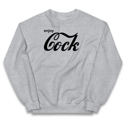 Coke Funny Christmas Kids Jumper