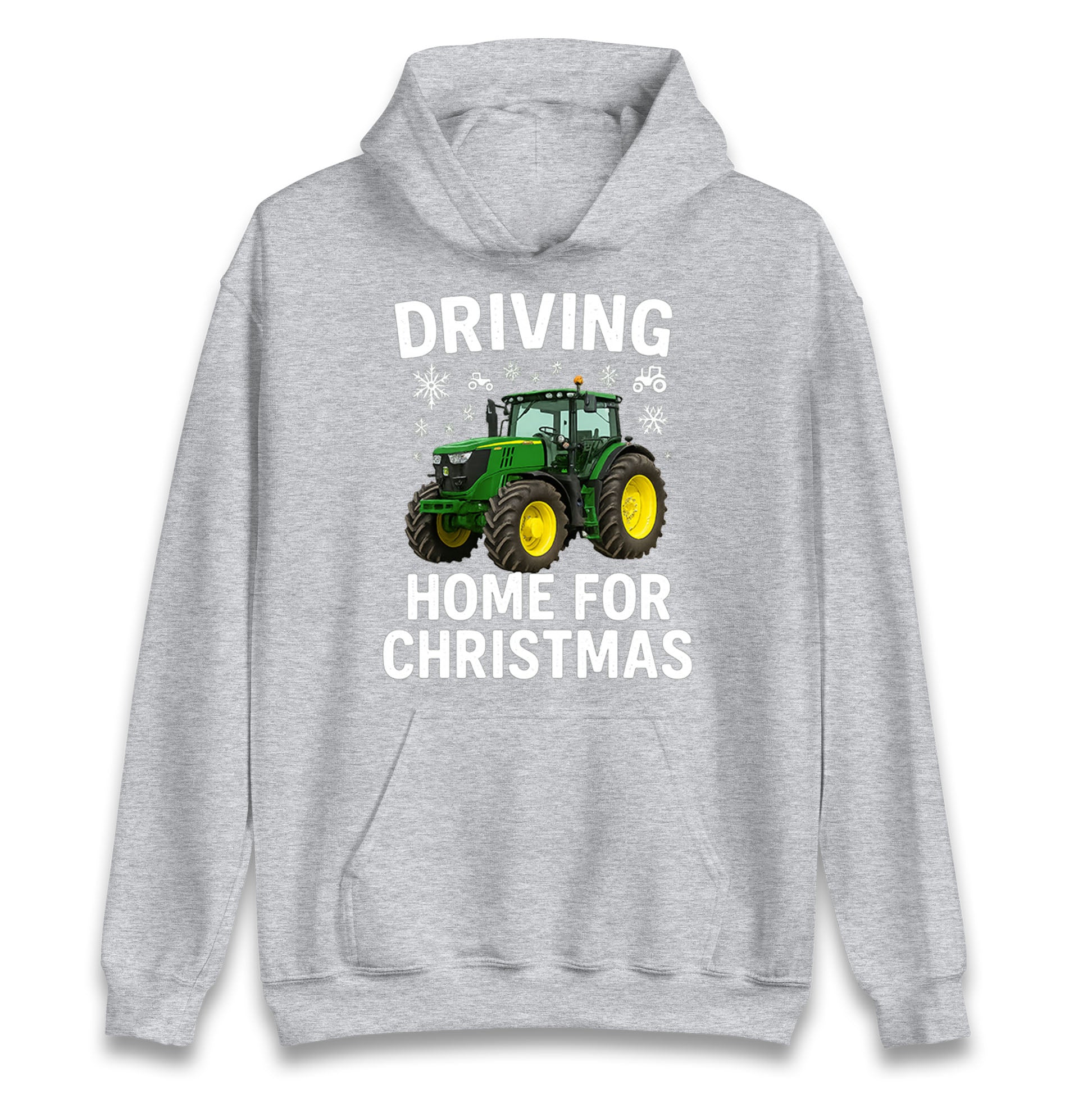 John Deere Tractor Christmas Hoodie 