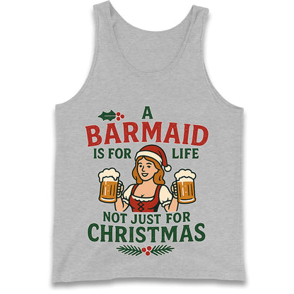 Barmaid Xmas Tank Top