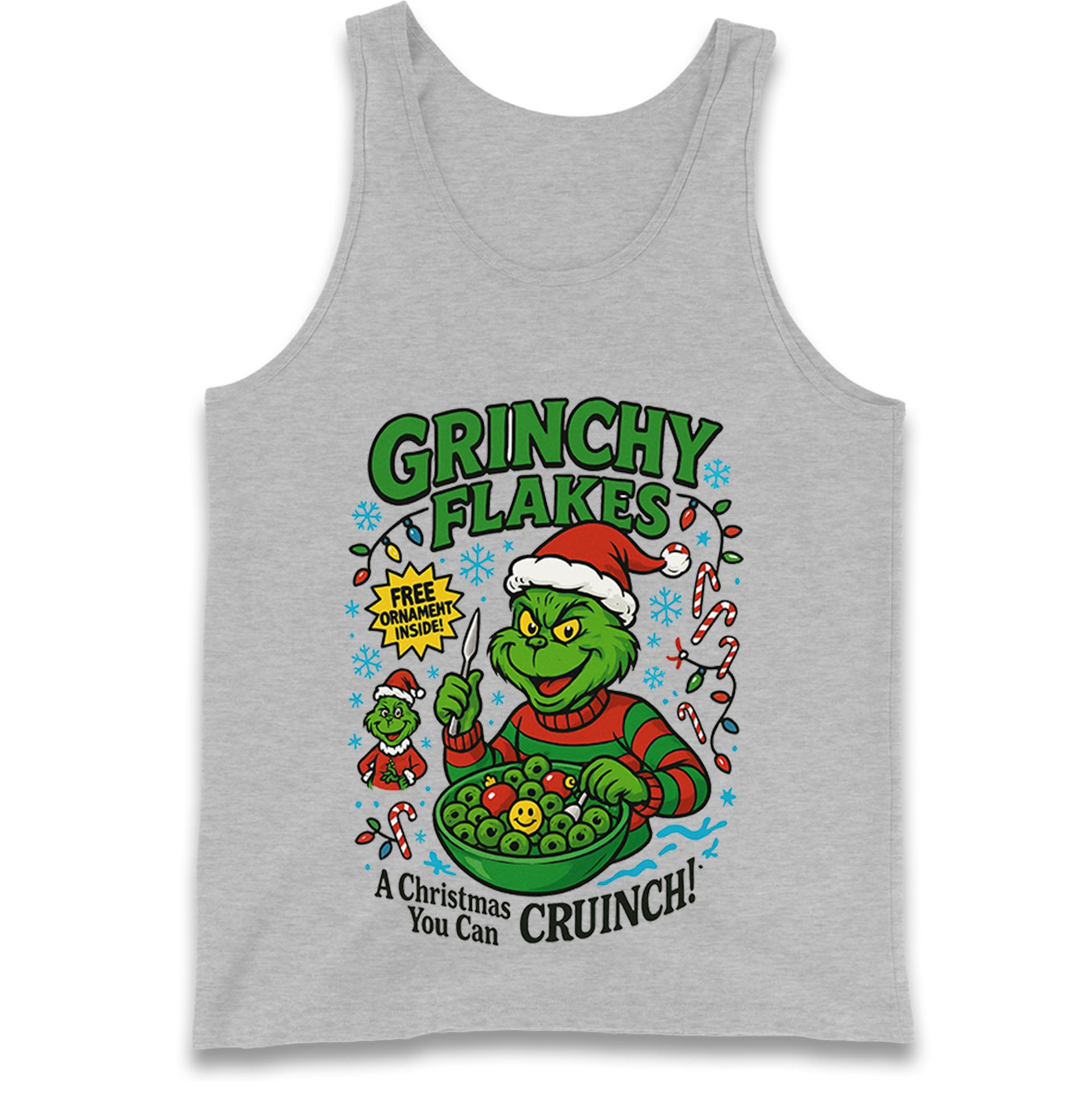 Grinch Christmas Tank Top