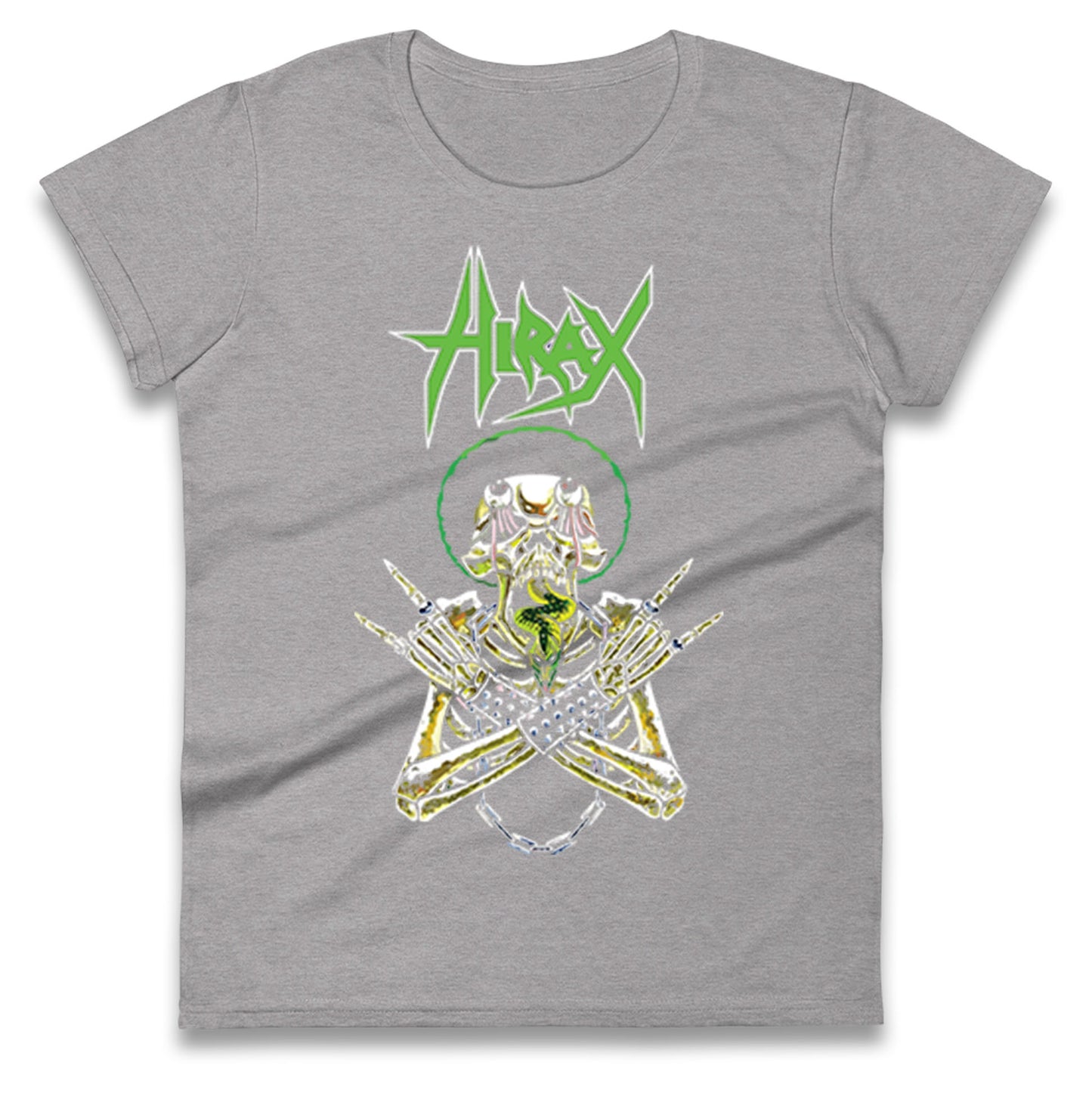 Hirax Rock Band Ladies T Shirt