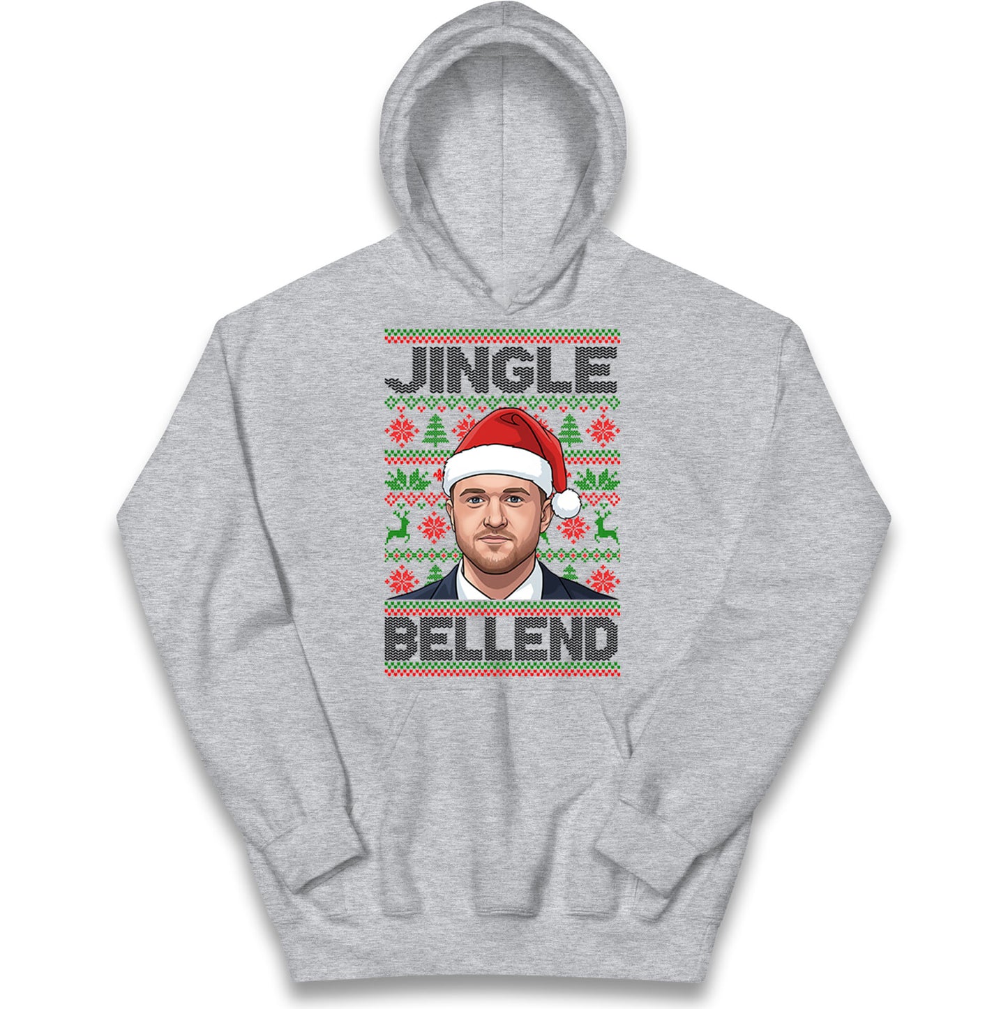 Tommy Robinson Jingle Bell Kids Hoodie