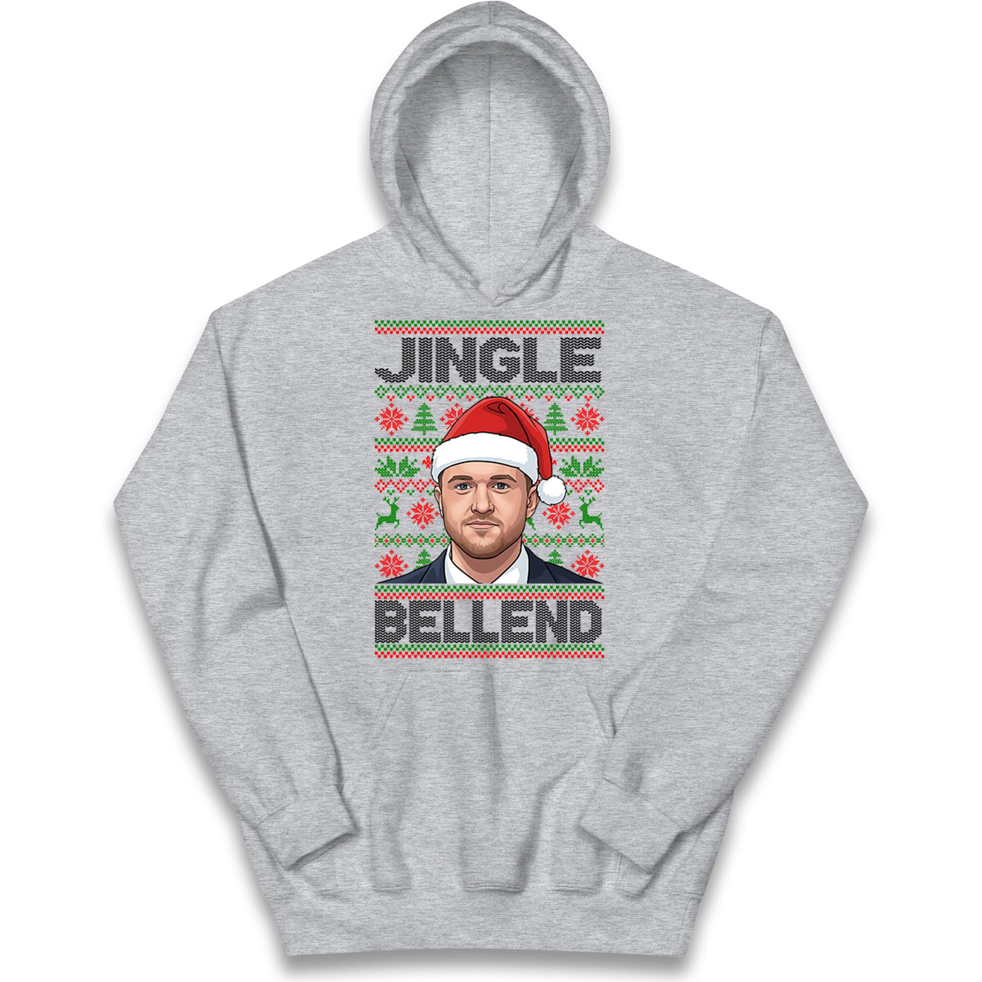 Tommy Robinson Jingle Bell Kids Hoodie