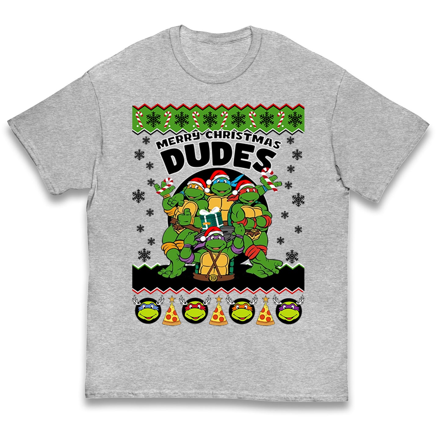 Ninja Turtles Christmas Kids T Shirt
