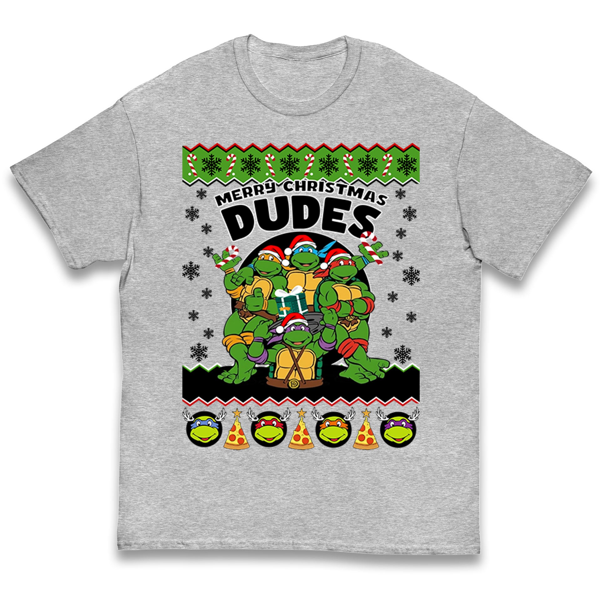 Ninja Turtles Christmas Kids T Shirt
