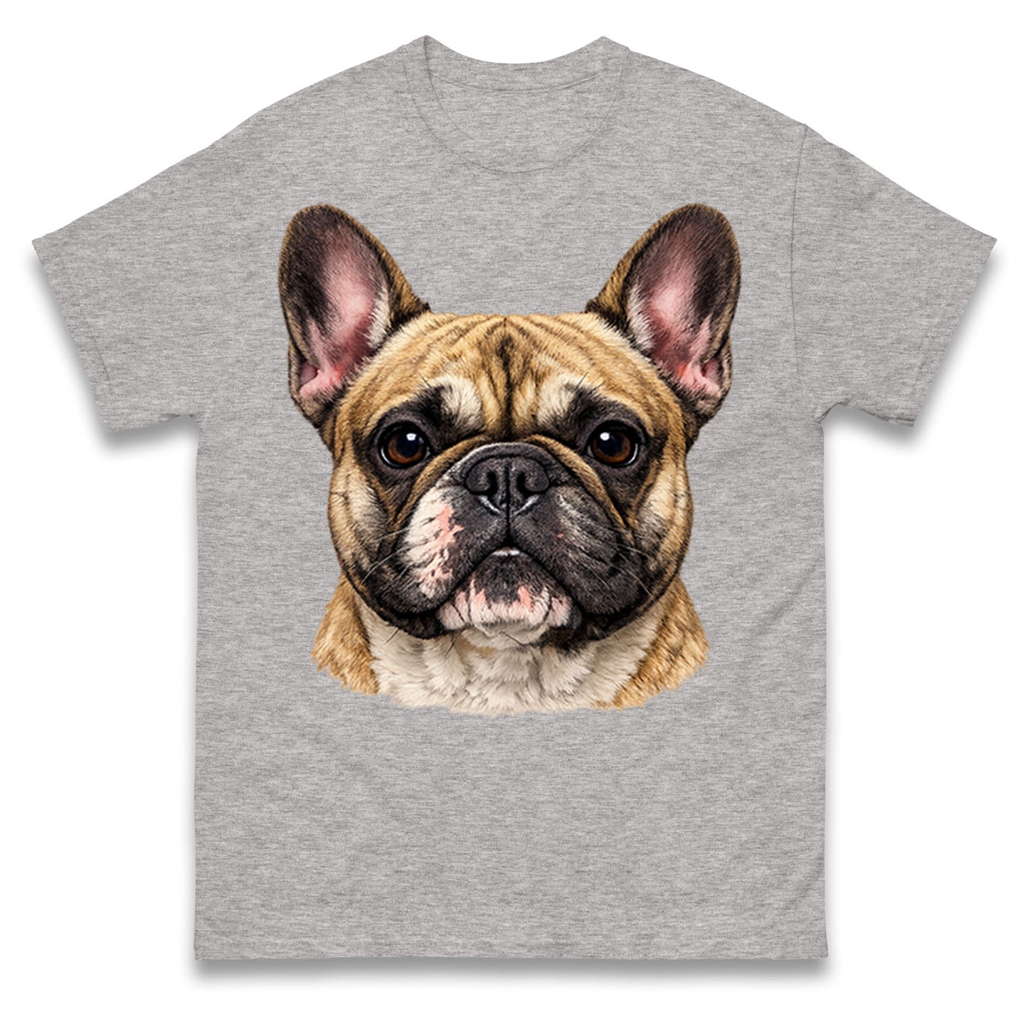 French Bulldog Face T Shirt