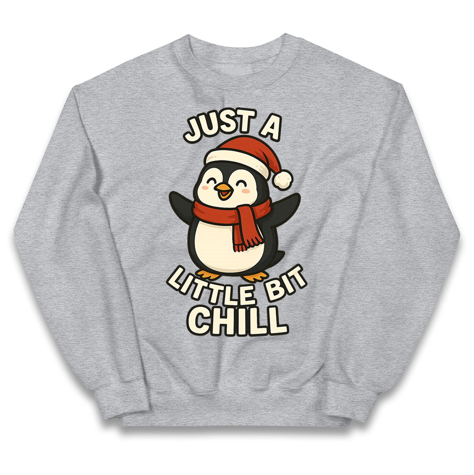 Penguin Christmas Kids Jumper