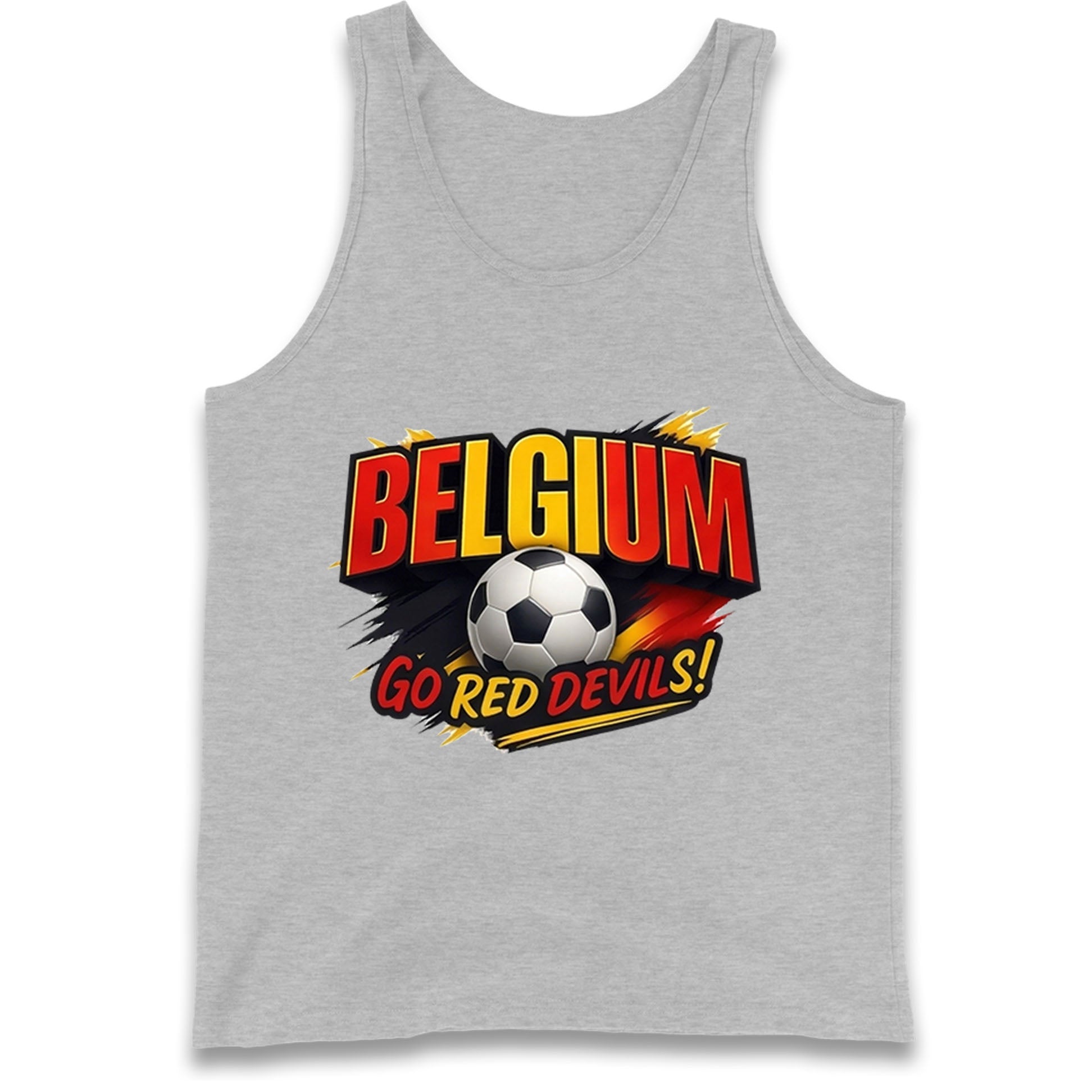 Belgium Retro Football Tank Top