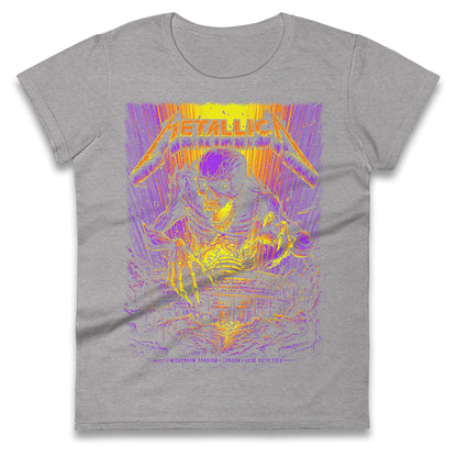 Metallica Twickenham Stadium Ladies T Shirt