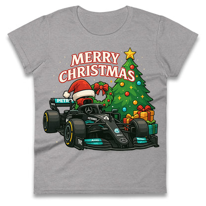Mercedes F1 Christmas Ladies Shirt