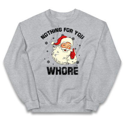 Christmas Whore Kids Jumper