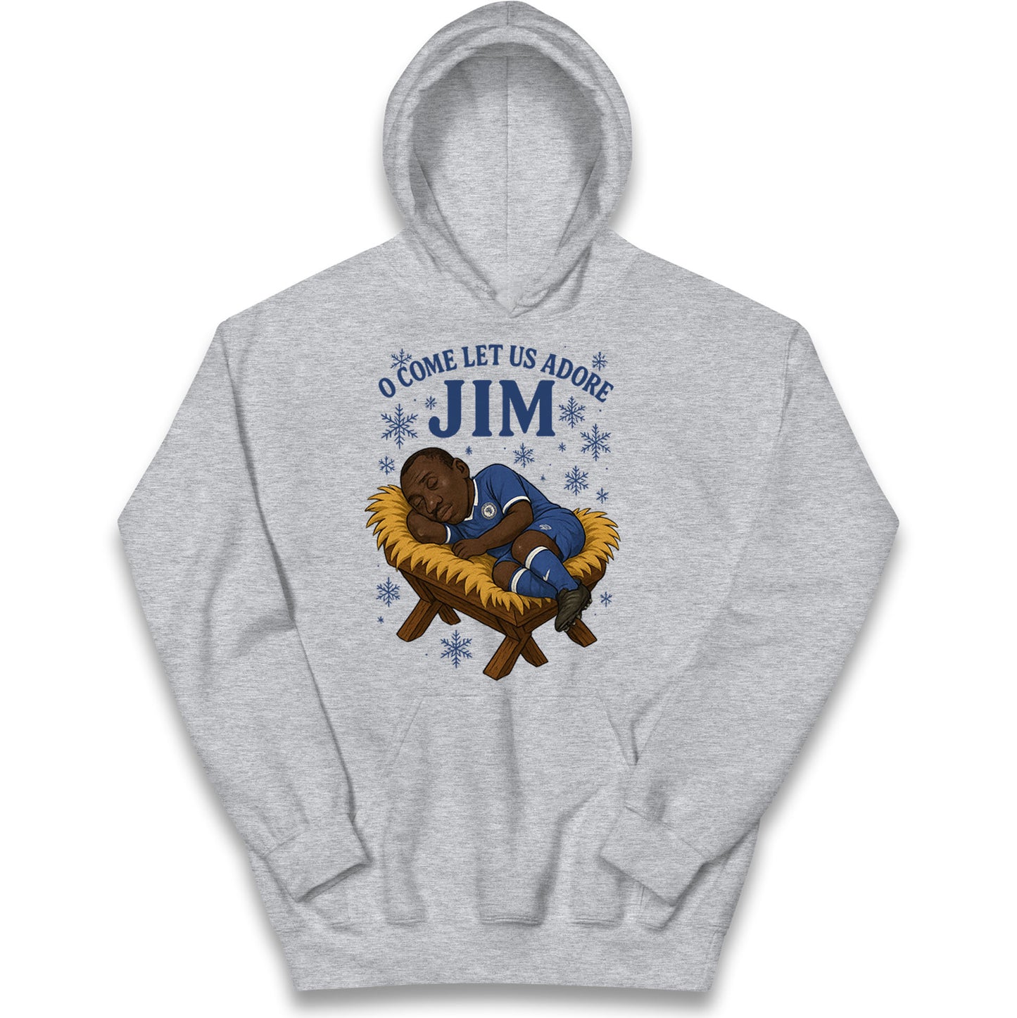 Retro Chelsea Christmas Kids Hoodie