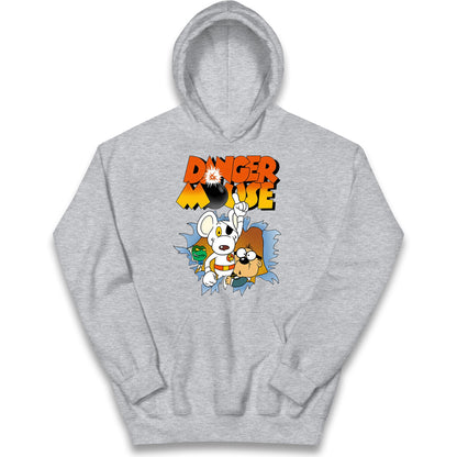 Danger Mouse & Penfold Kids Hoodie