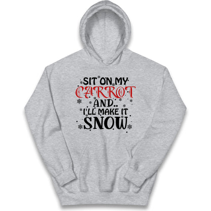 Rude Christmas Kids Hoodie
