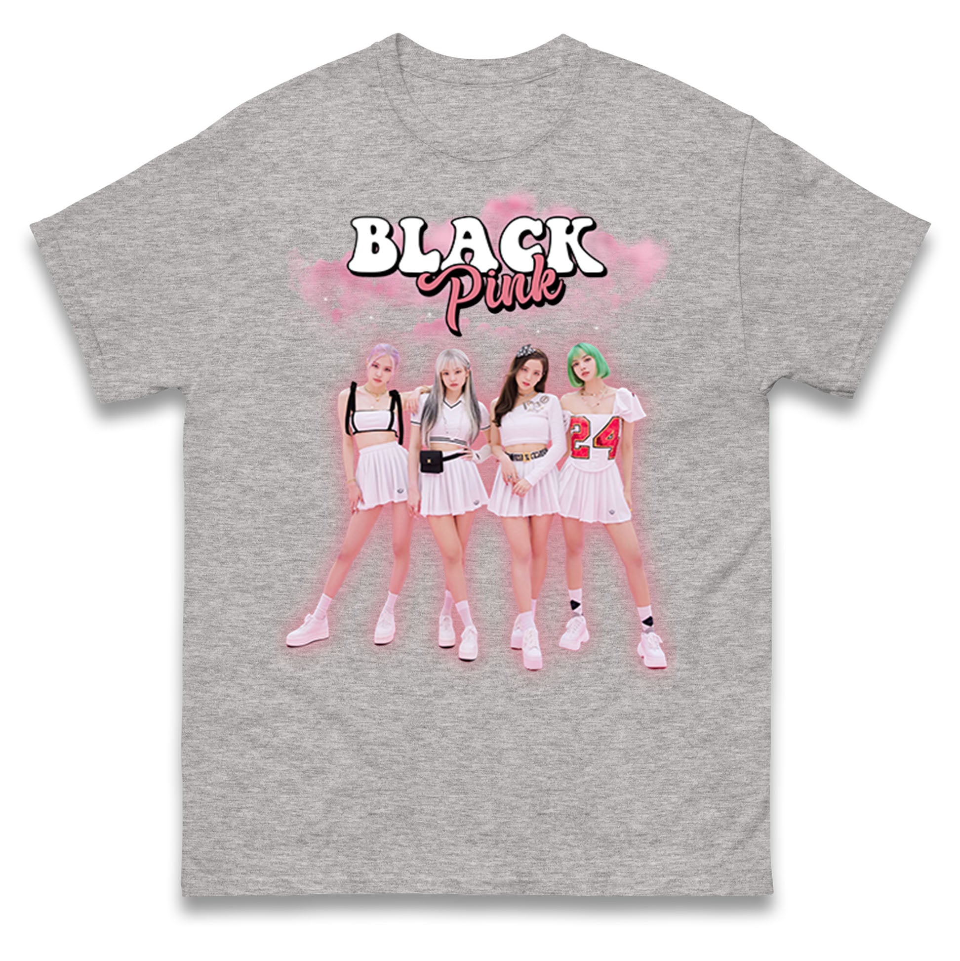 Blackpink K Pop Idol Band T Shirt