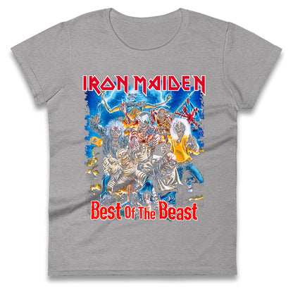Iron Maiden Best Of The Beast Ladies T Shirt