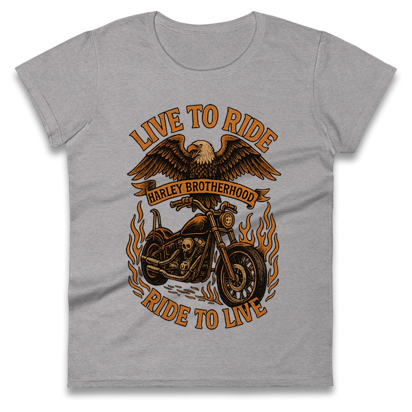 Harley Brotherhood Ladies T Shirt
