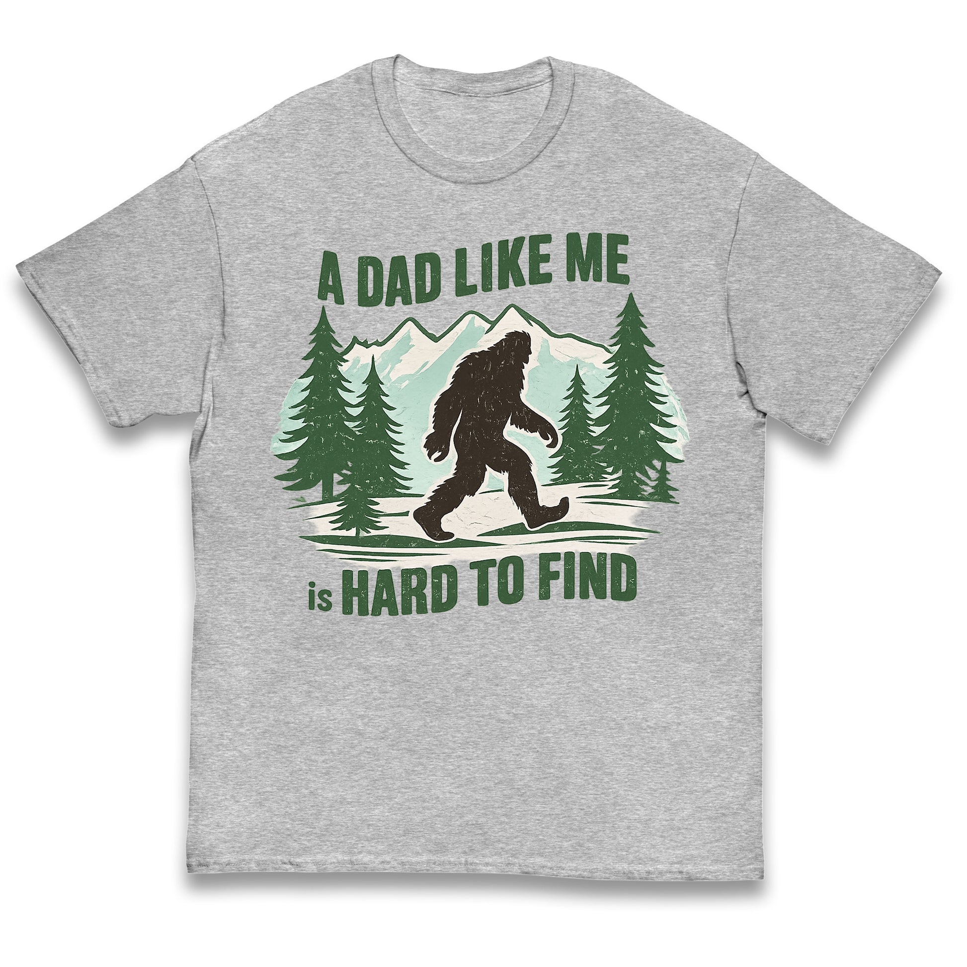 Retro Funny Bigfoot Dad Kids T Shirt