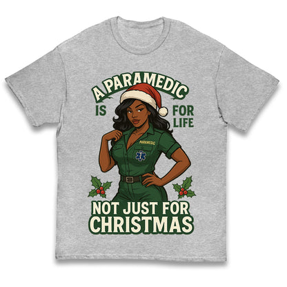 Paramedic Xmas Kids T Shirt