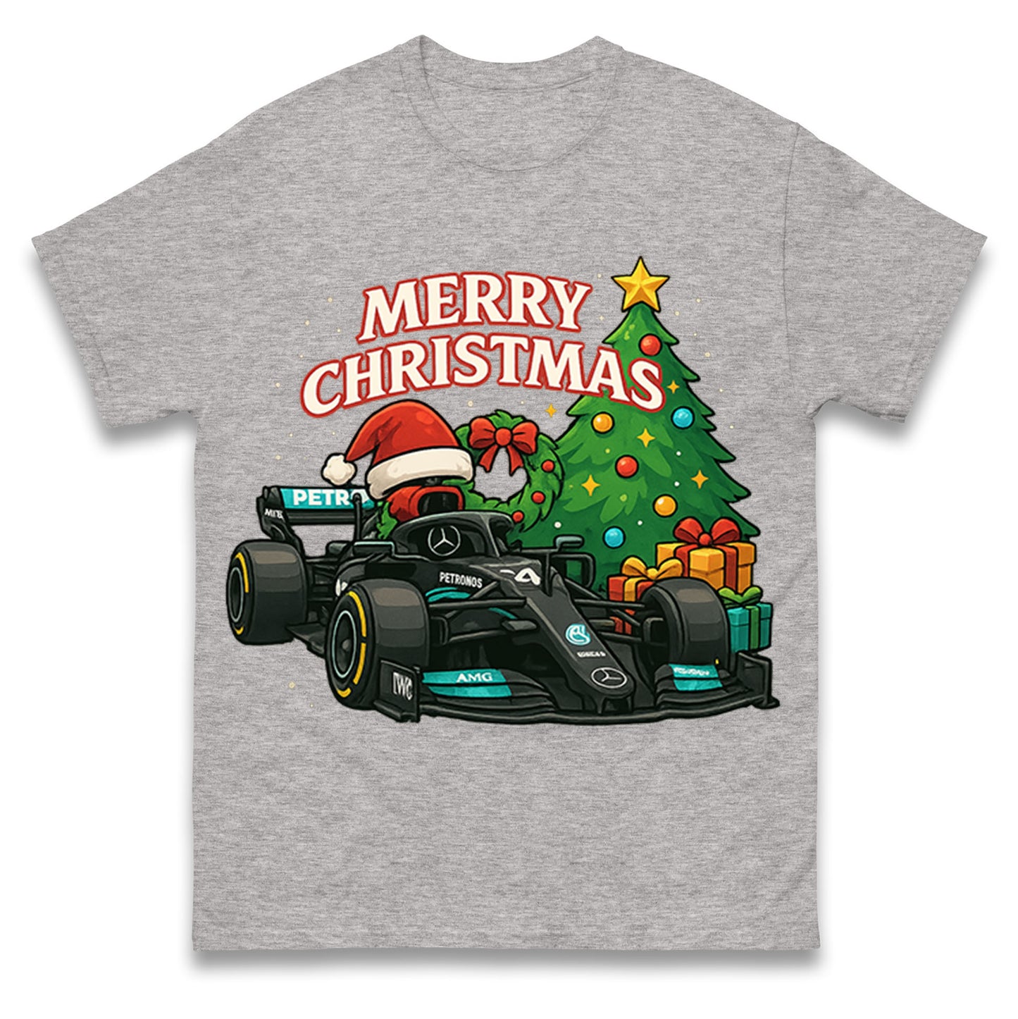 Mercedes F1 Christmas T Shirt