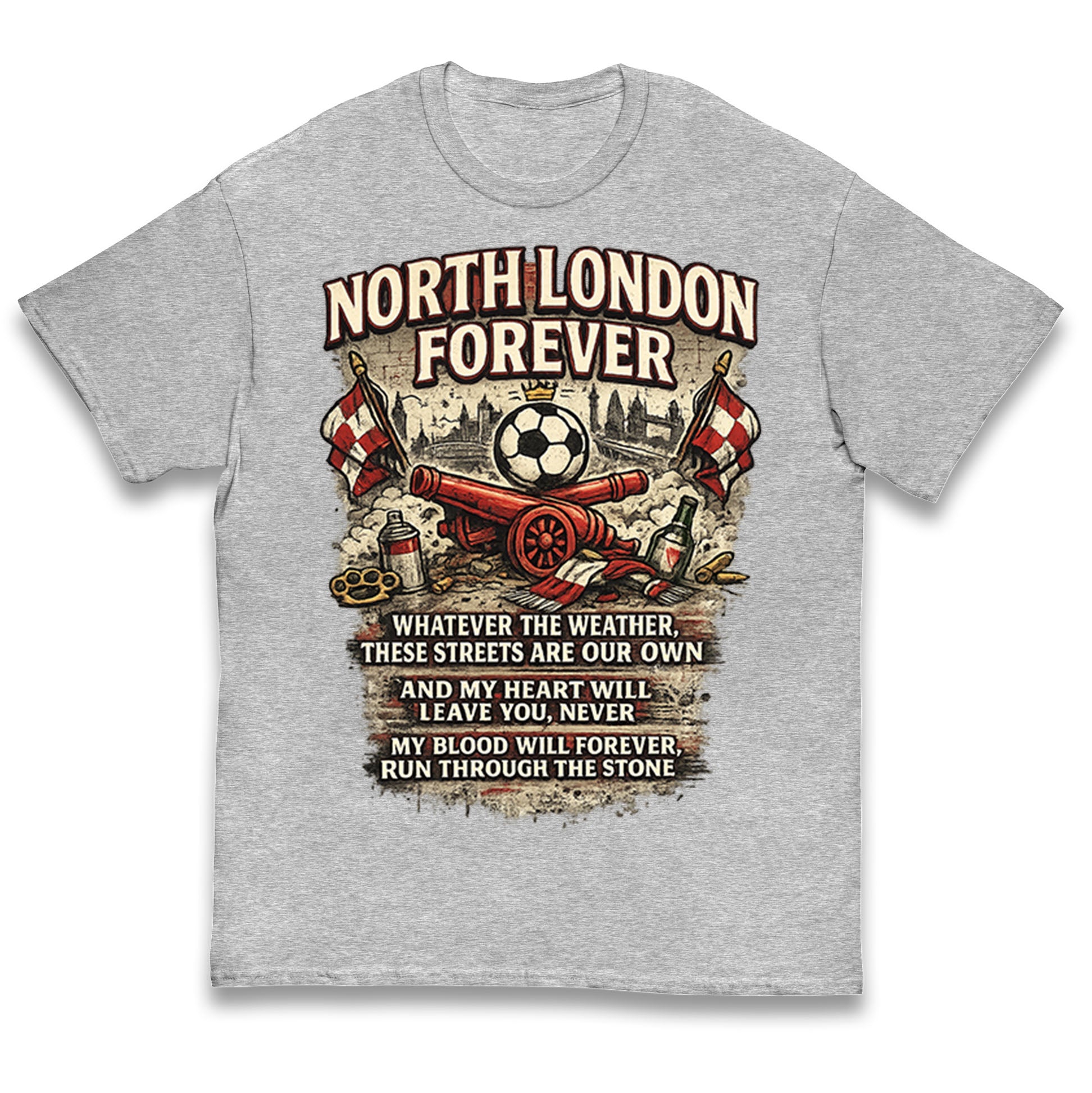 Arsenal North London Forever Kids T Shirt