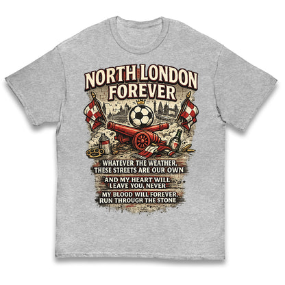 Arsenal North London Forever Kids T Shirt
