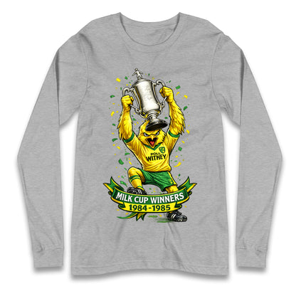 Norwich City Milk Cup Winners Longsleeve T Shirt