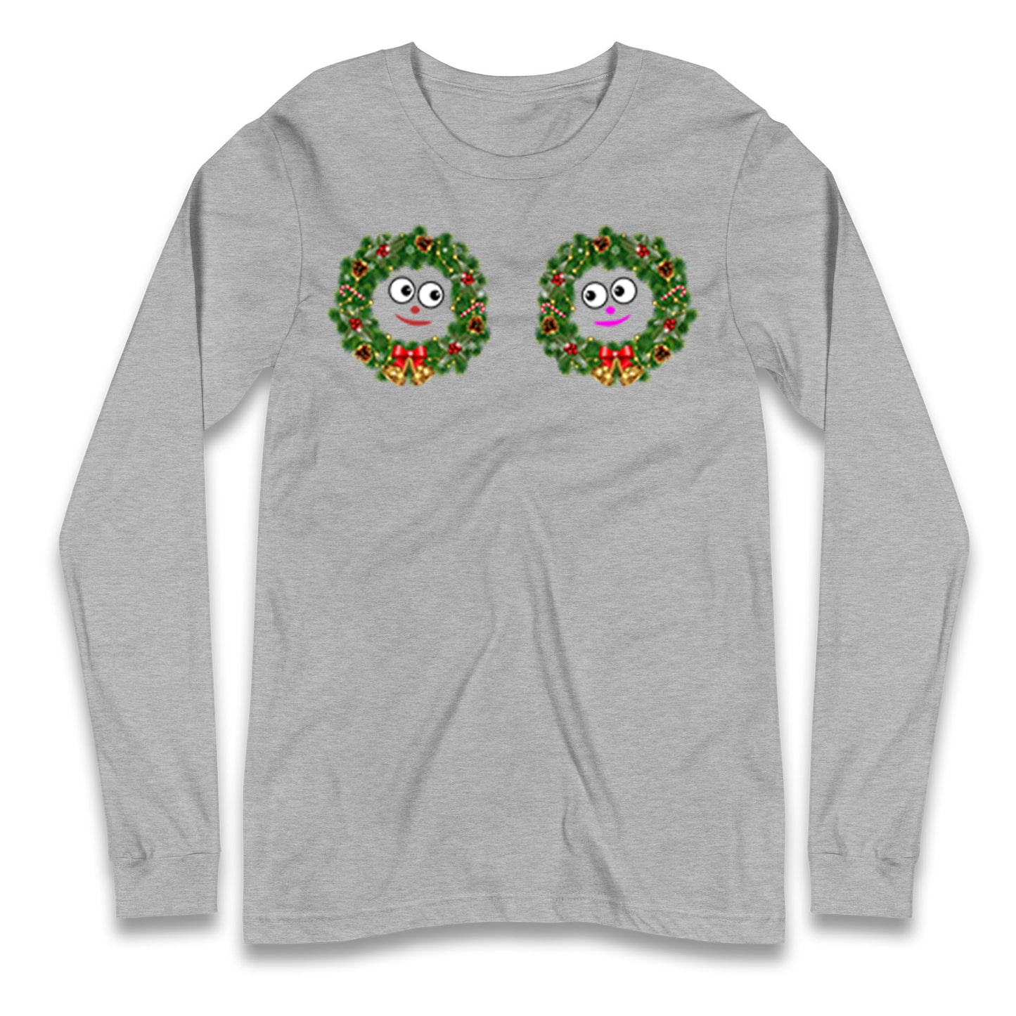 Christmas Decoration Rings Smiley Funny T Shirt