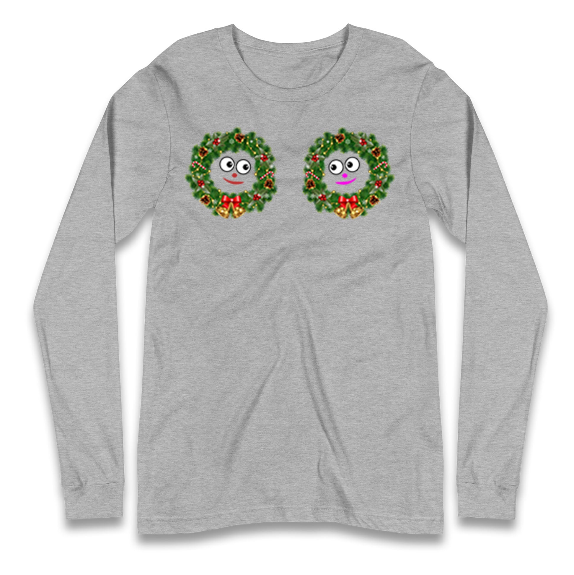 Christmas Decoration Rings Smiley Funny T Shirt