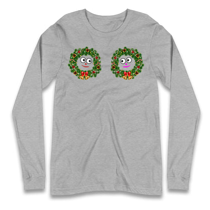 Christmas Decoration Rings Smiley Funny T Shirt