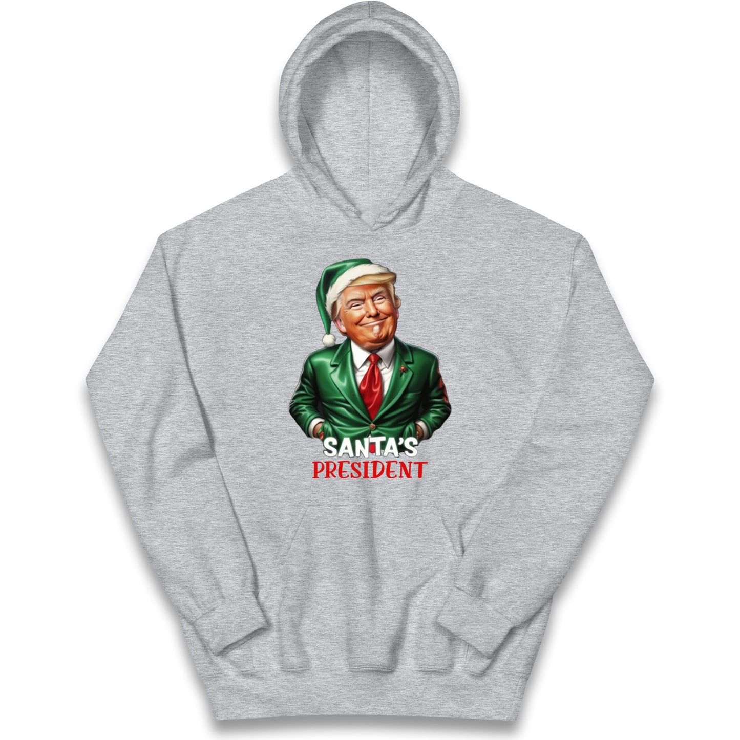 Donald Trump Christmas Kids Hoodie