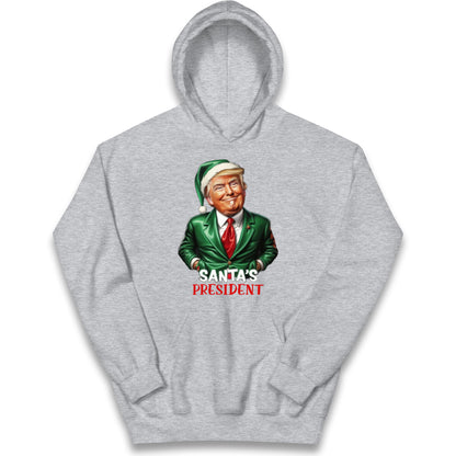 Donald Trump Christmas Kids Hoodie