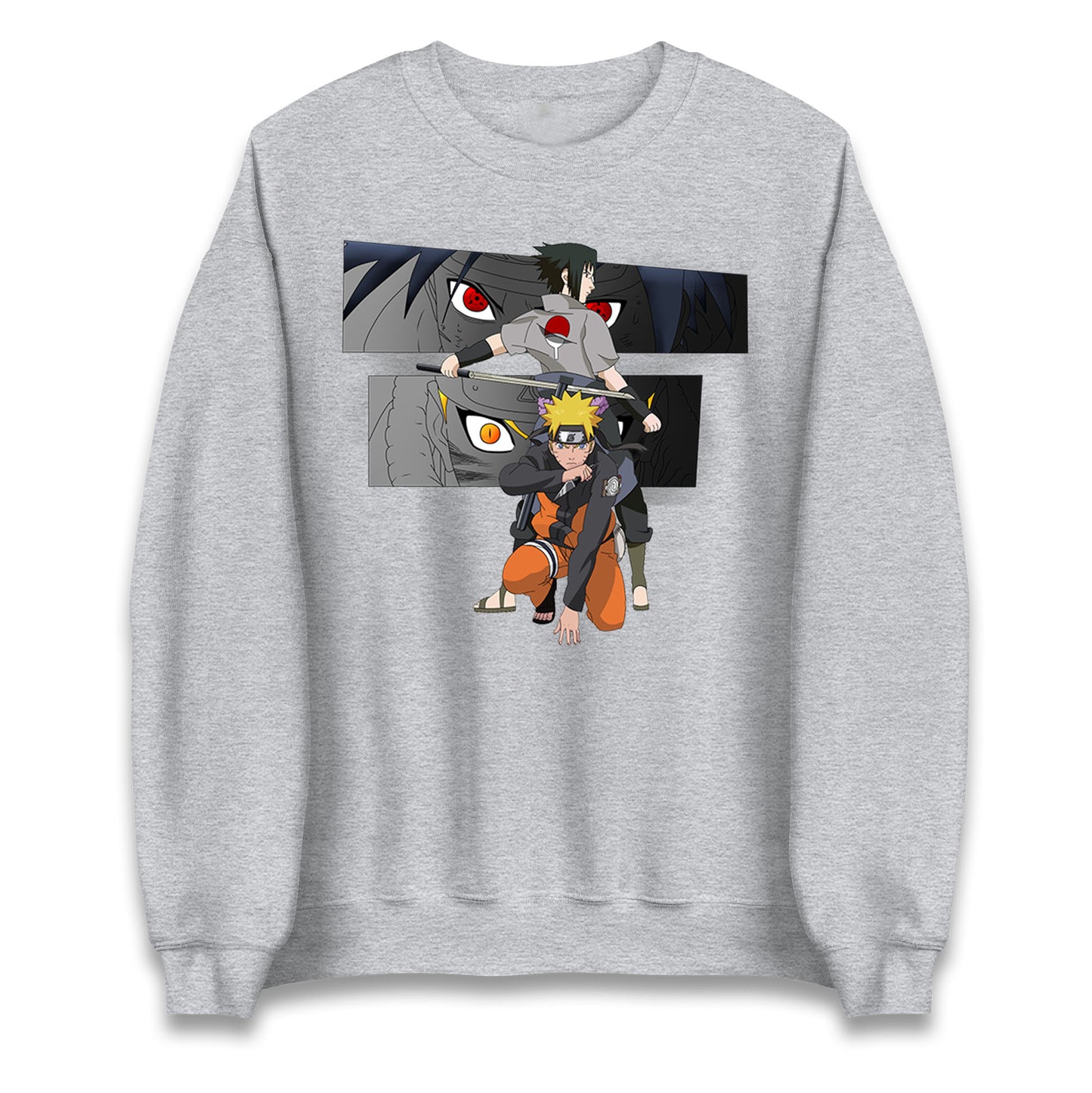 naruto and sasuke uchiha sweatshirt